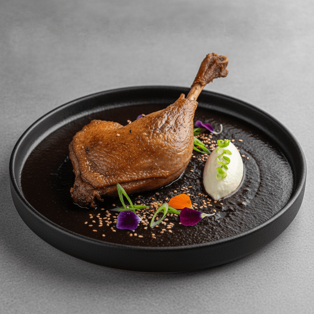 Mole Negro Oaxaqueño con Pierna de Pato